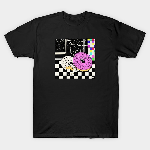 Donuts T-Shirt by vswizzart